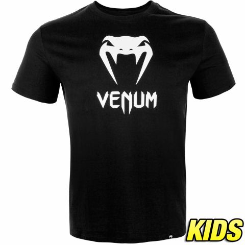 Venum Classic T恤 - 儿童 - 黑