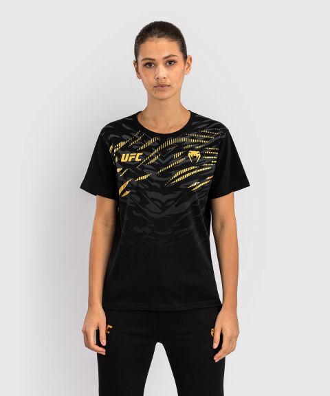 UFC Fusion by Venum Replica Women T-Shirt - Black/Gold