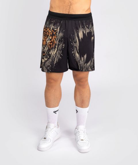 VENUM Tiger Training Short - Black/Neo Orange