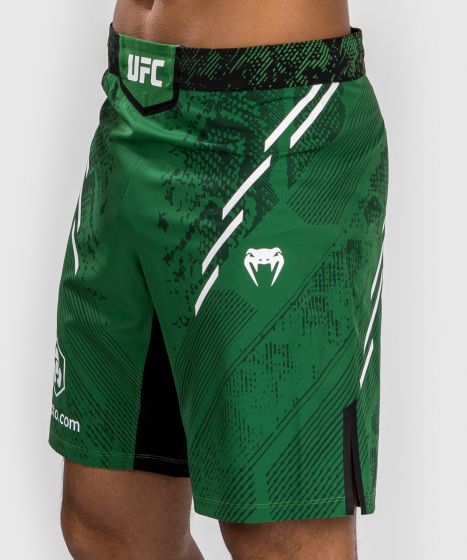 UFC Adrenaline | VENUM Authentic 格斗之夜 男士格斗短裤-长款 - 绿色