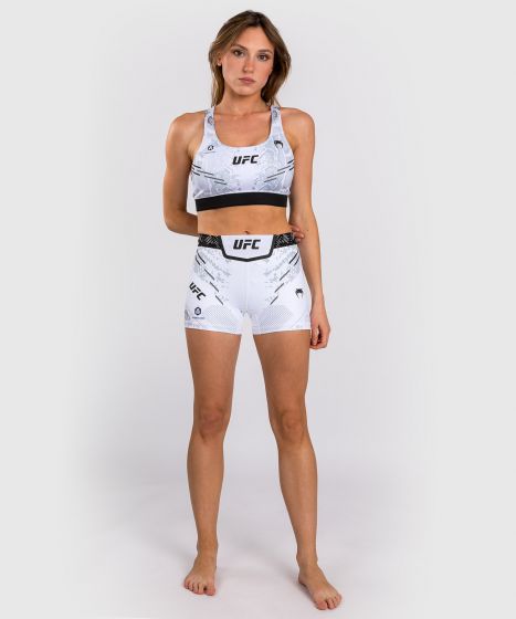 UFC Adrenaline | VENUM Authentic 格斗之夜 女士紧身短裤-短款 - 白色