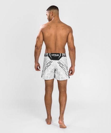 UFC Adrenaline | VENUM Authentic 格斗之夜 男士格斗短裤-短款 - 白色