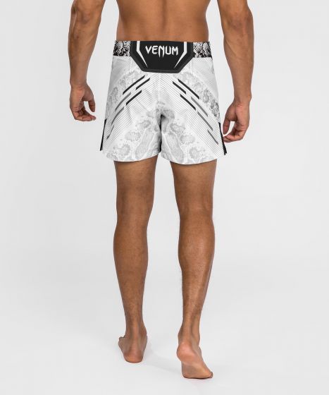 UFC Adrenaline | VENUM Authentic 格斗之夜 男士格斗短裤-短款 - 白色