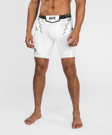 UFC Adrenaline | VENUM Authentic 格斗之夜 男士紧身短裤 - 白色