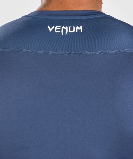 VENUM Attack 男士短袖紧身衣 - 海军蓝色