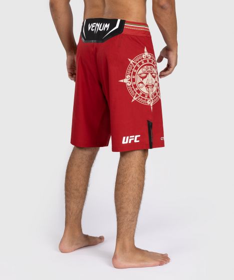 Noche UFC By Venum Authentic Fight Night Men’s Fight Short - Long Fit - Red