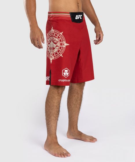 Noche UFC By Venum Authentic Fight Night Men’s Fight Short - Long Fit - Red