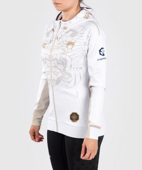 Noche UFC By Venum Authentic Fight Night Women’s Walkout Hoodie - White