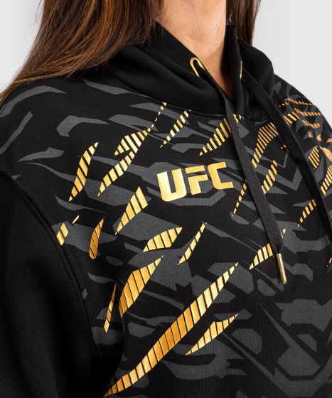 UFC Fusion by Venum Replica Women Hoodies - Black/Gold