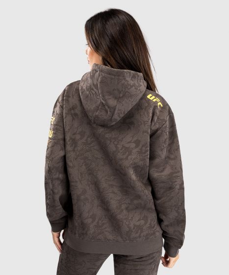 UFC Fusion by Venum Fight Week Women Hoodies - Dark Brown