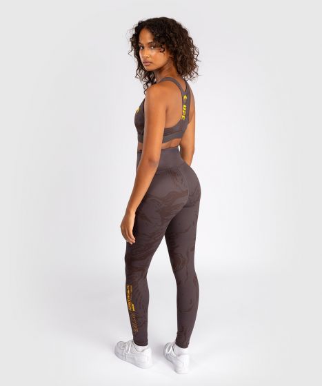 UFC Fusion by Venum Fight Week Women Leggings - Dark Brown