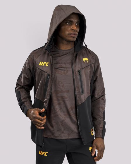 UFC Fusion by Venum Fight Week Men Hoodies - Dark Brown