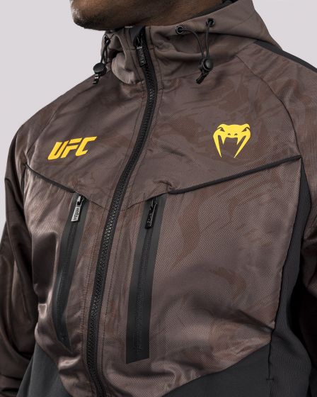 UFC Fusion by Venum Fight Week Men Hoodies - Dark Brown