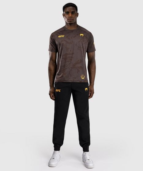 UFC Fusion by Venum Fight Week Men’s Dry-Tech T-Shirt - Earthen Brown