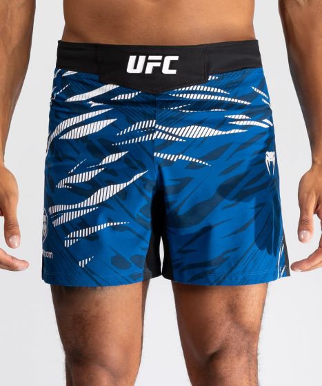 UFC Fusion | VENUM Authentic 格斗之夜 男士格斗短裤-短款 - 蓝色