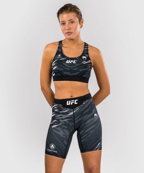 UFC Fusion | VENUM Authentic 格斗之夜 女士紧身短裤-长款 - 黑色