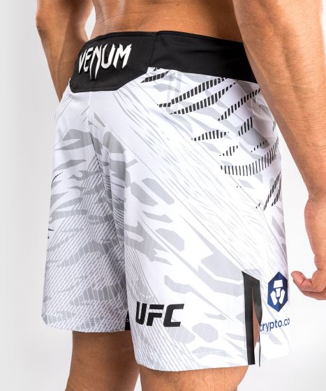 UFC Fusion | VENUM Authentic 格斗之夜 男士格斗短裤-短款 - 白色