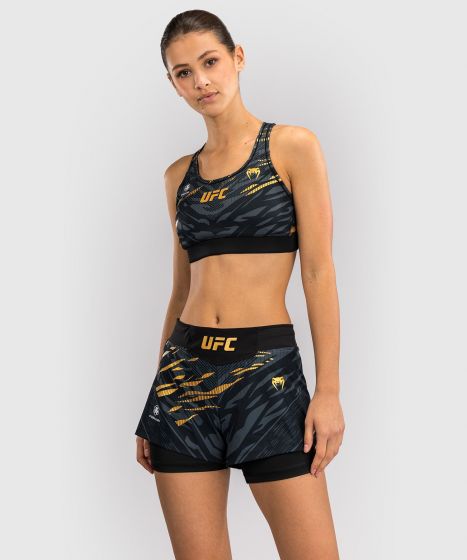 UFC Fusion | VENUM Authentic 格斗之夜 女士格斗短裤-双层 - 冠军色