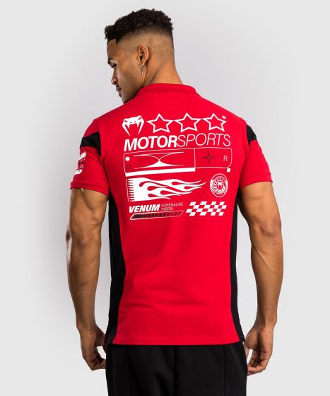 VENUM Motorsport男士Polo衫 - 红色