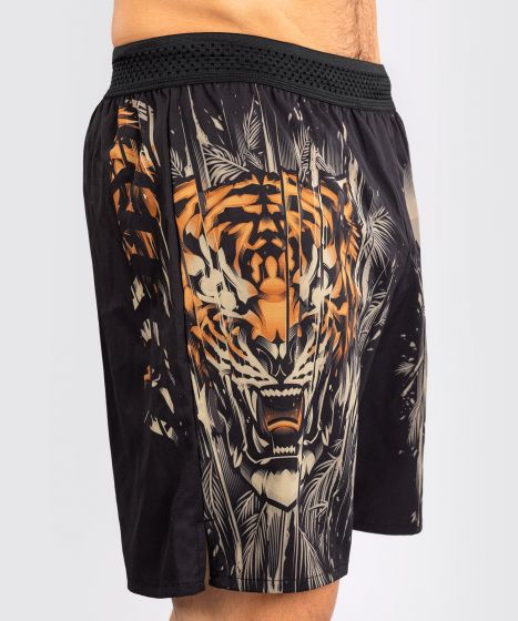 VENUM Tiger Training Short - Black/Neo Orange