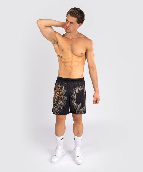 VENUM Tiger Training Short - Black/Neo Orange