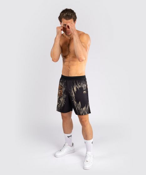 VENUM Tiger Training Short - Black/Neo Orange