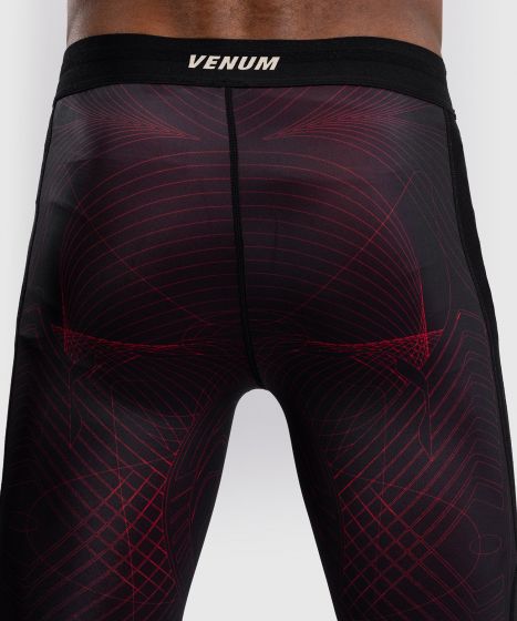 VENUM G-Fit Air紧身长裤 - 黑/火焰红色