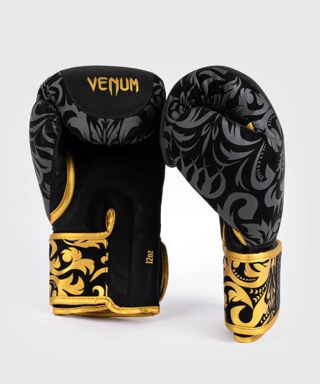 Venum X Topuria Unmatched  Boxing Gloves - Black/Gold