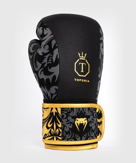 Venum X Topuria Unmatched  Boxing Gloves - Black/Gold