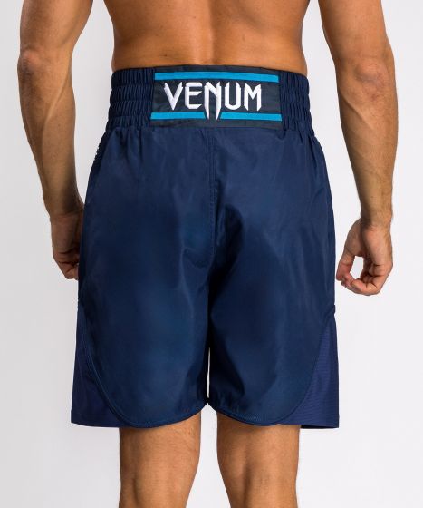 Venum X Top Rank Original Men‘s Boxing Shorts - Navy Blue