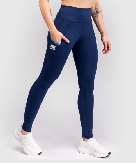 Venum X Top Rank Original Women‘s Full-Length Leggings - Navy Blue