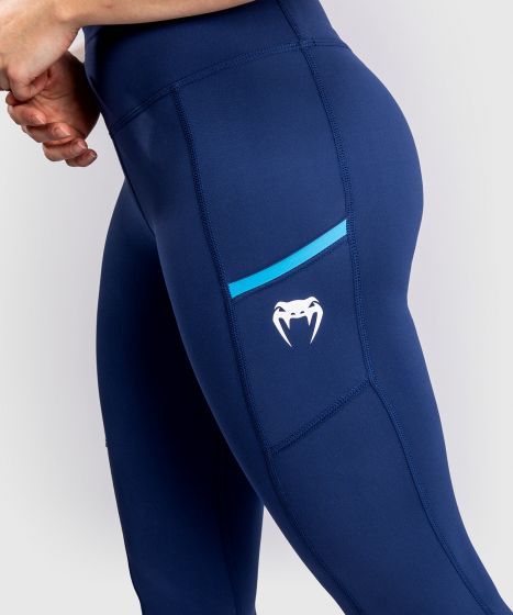 Venum X Top Rank Original Women‘s Full-Length Leggings - Navy Blue