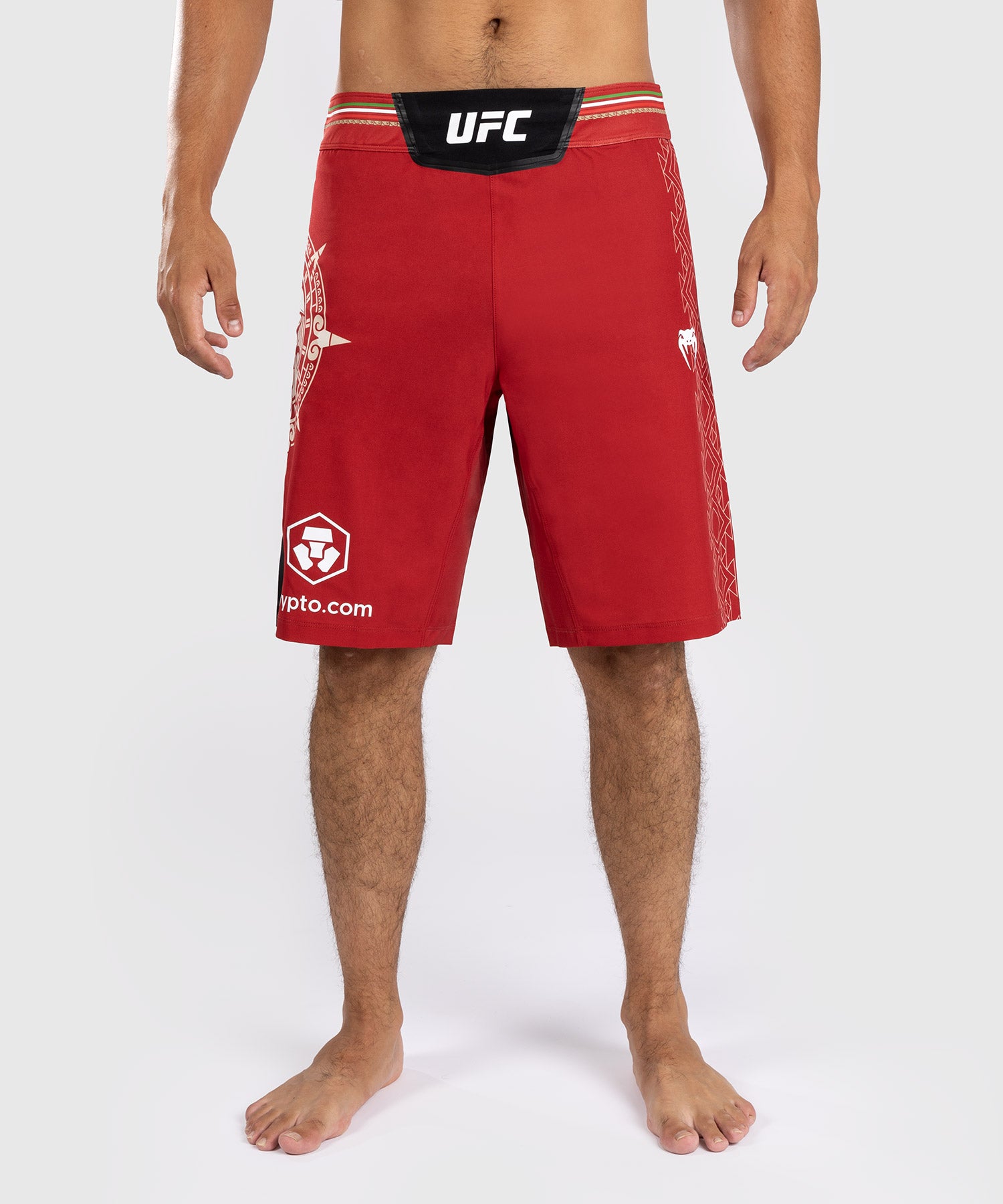 Noche UFC By Venum Authentic Fight Night Men’s Fight Short - Long Fit - Red